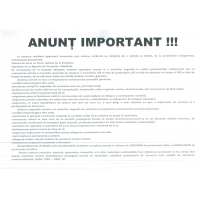 ANUNT ARDERI MIRISTI/VEGETATIE USCATA