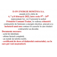 REÎNNOIRE CONTRACTE E-ON